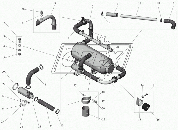 152062-1015084 Шланг МАЗ